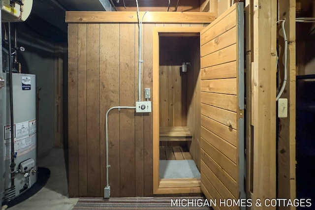 view of sauna / steam room