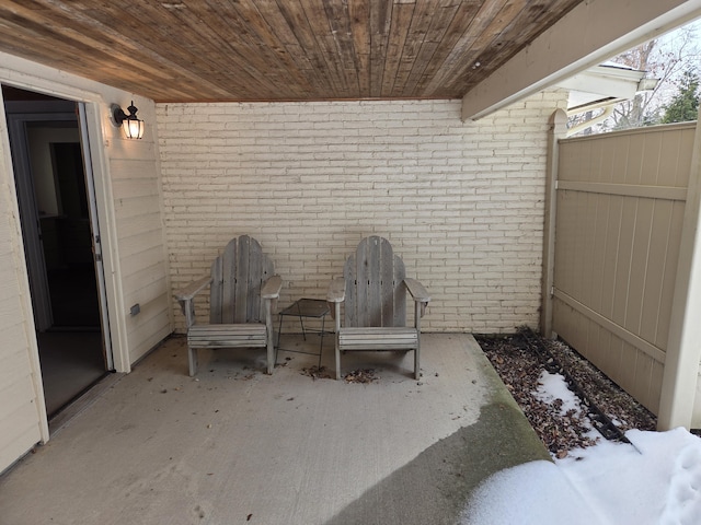 view of patio / terrace