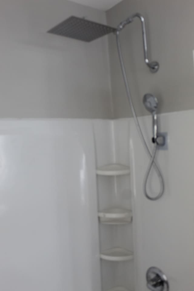 full bathroom with a shower