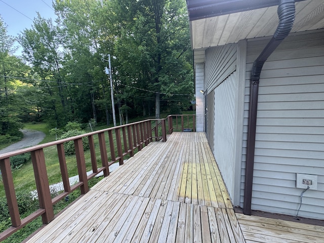 19084 200th Ave, Tustin, MI 49688 - view of wooden deck