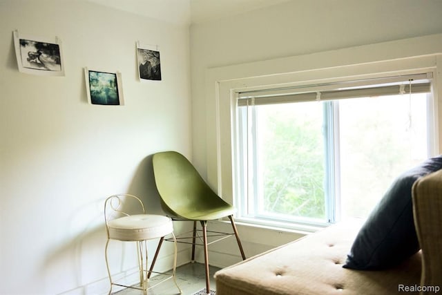 bedroom featuring baseboards