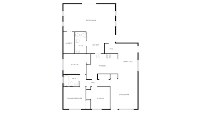 15455 Mulberry St, Southgate, MI 48195 - view of layout