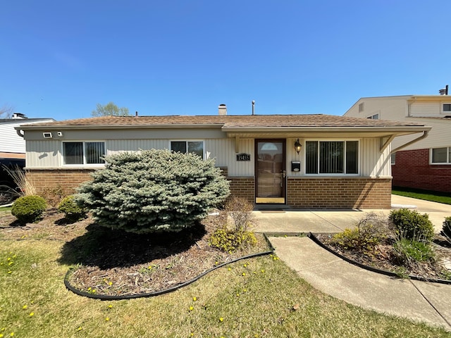 15455 Mulberry St, Southgate, MI 48195 - ranch-style house featuring brick siding