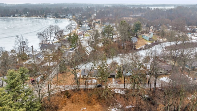 birds eye view of property featuring a residential view