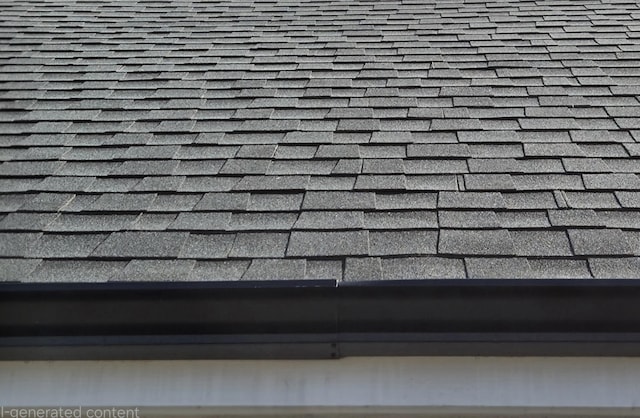 details with roof with shingles