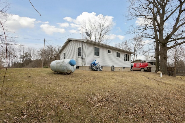 view of back of property