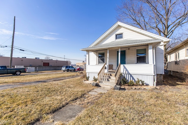 view of front of home with a porch