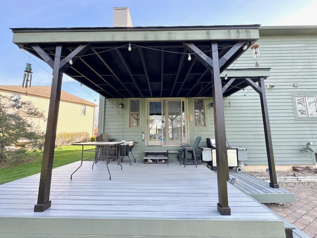 1085 Melrose Ct, Saline, MI 48176 - view of deck