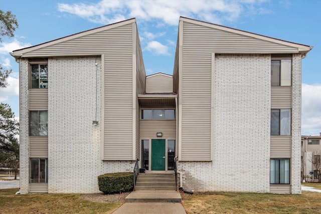 view of property featuring entry steps