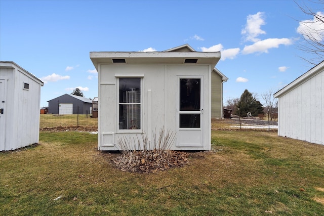 view of outbuilding with an outdoor structure