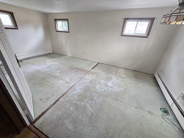 7993 Church Rd, Grosse Ile, MI 48138 - unfurnished room with a baseboard radiator and a baseboard heating unit