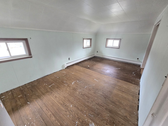 7993 Church Rd, Grosse Ile, MI 48138 - bonus room featuring lofted ceiling and wood-type flooring