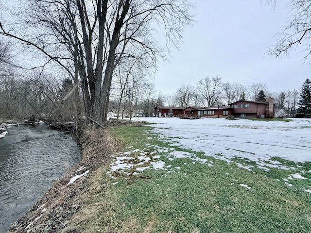 view of snowy yard