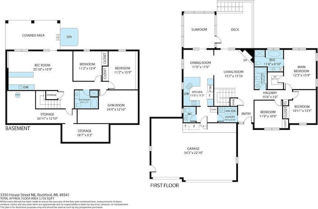 view of layout