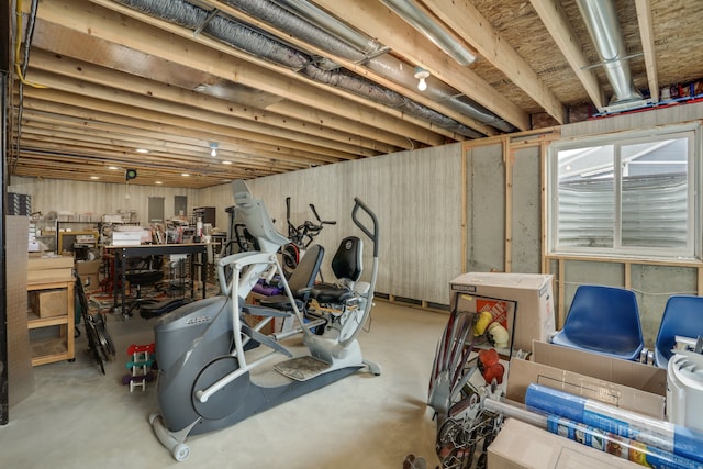 view of workout room