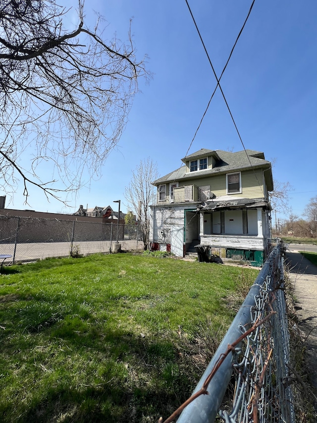3674 Mount Elliott St, Detroit, MI 48207 - view of property exterior with fence