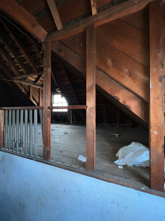 3674 Mount Elliott St, Detroit, MI 48207 - view of attic