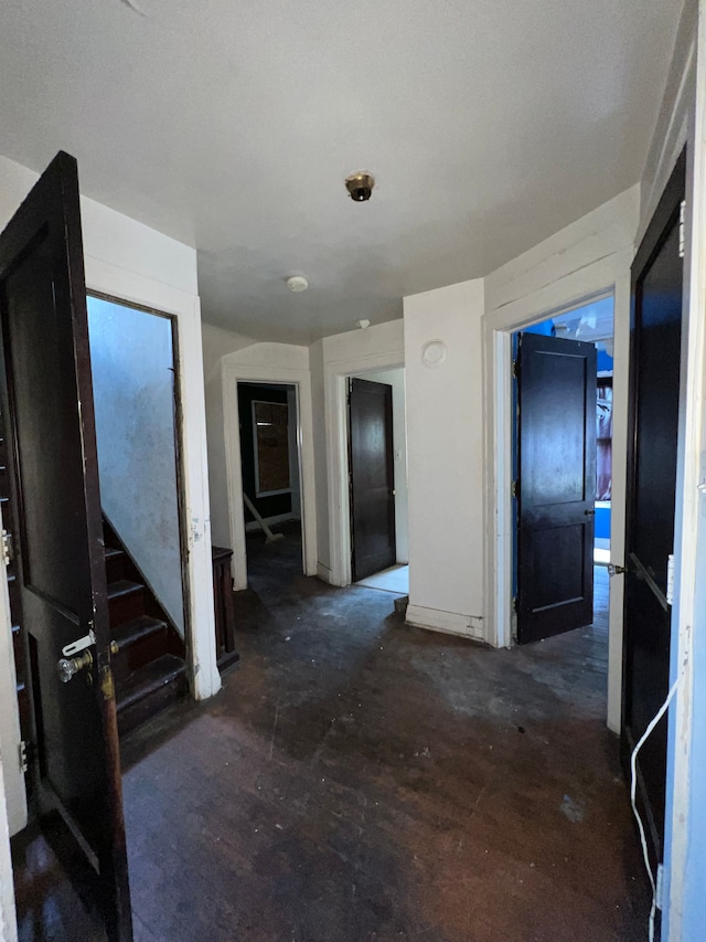 3674 Mount Elliott St, Detroit, MI 48207 - corridor featuring stairs