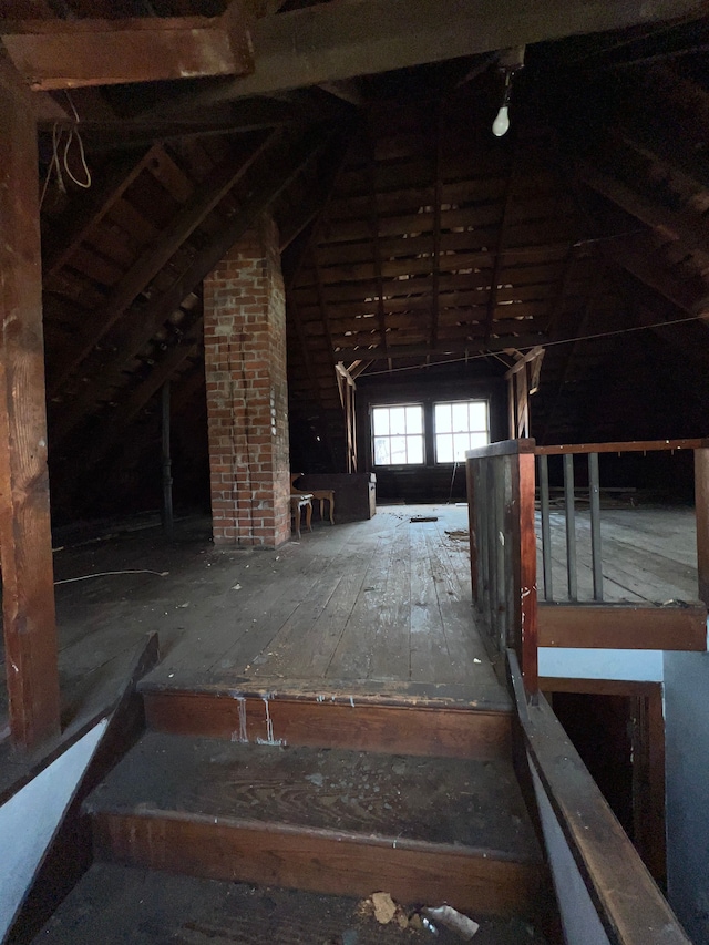 3674 Mount Elliott St, Detroit, MI 48207 - view of attic