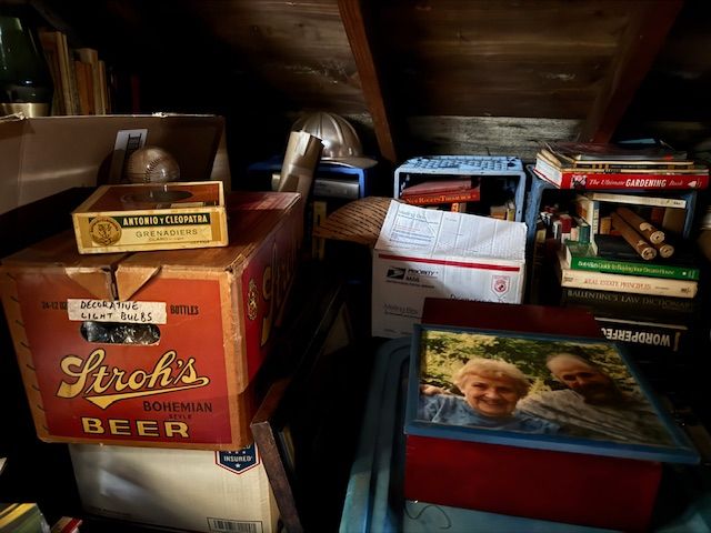 view of storage room