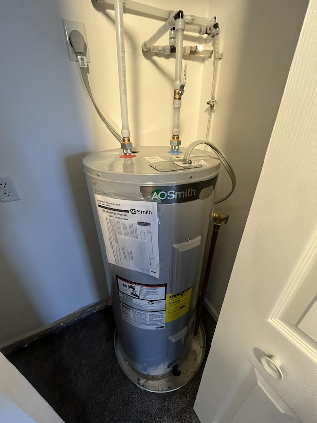 utilities with electric water heater