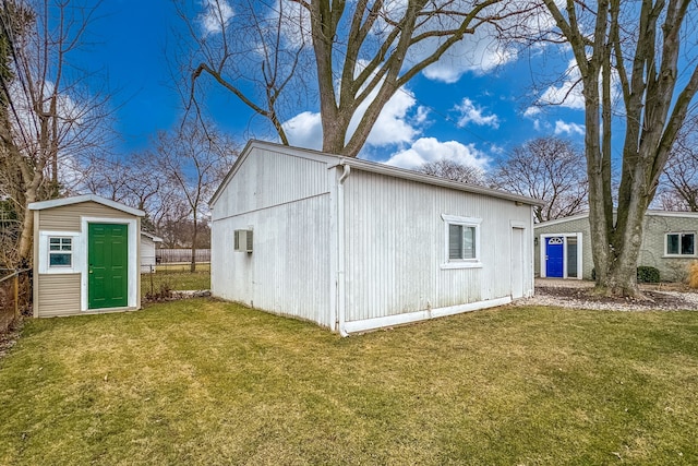 view of outbuilding with an outdoor structure