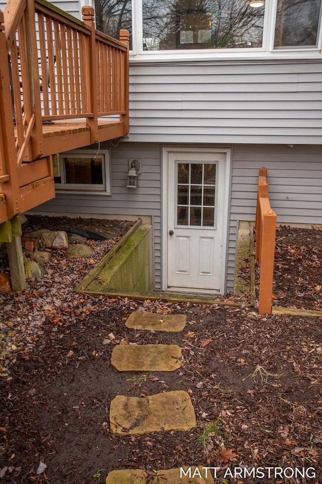 view of property entrance