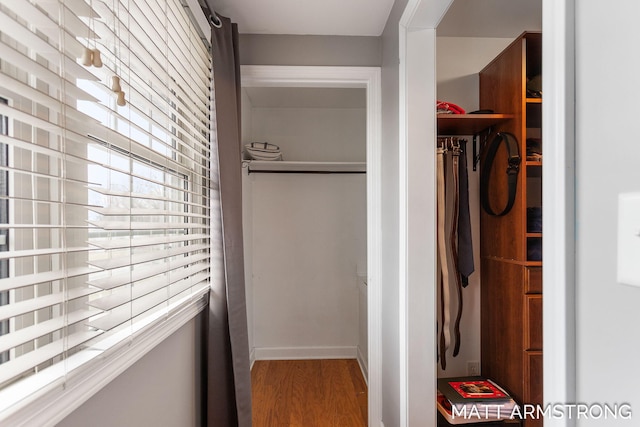 view of closet