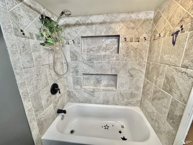 full bathroom featuring shower / bathing tub combination