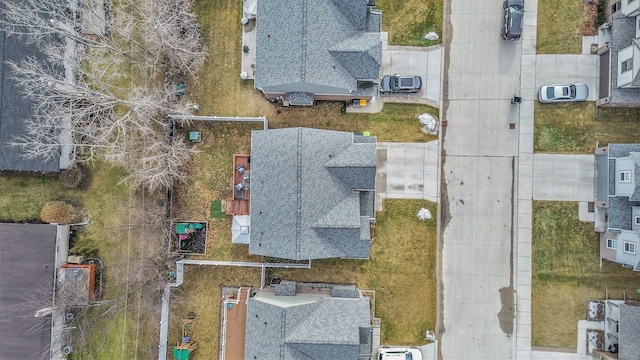 drone / aerial view featuring a residential view