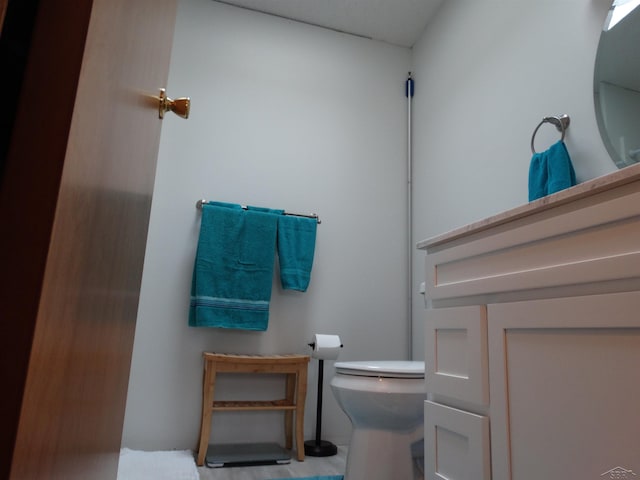 bathroom featuring toilet