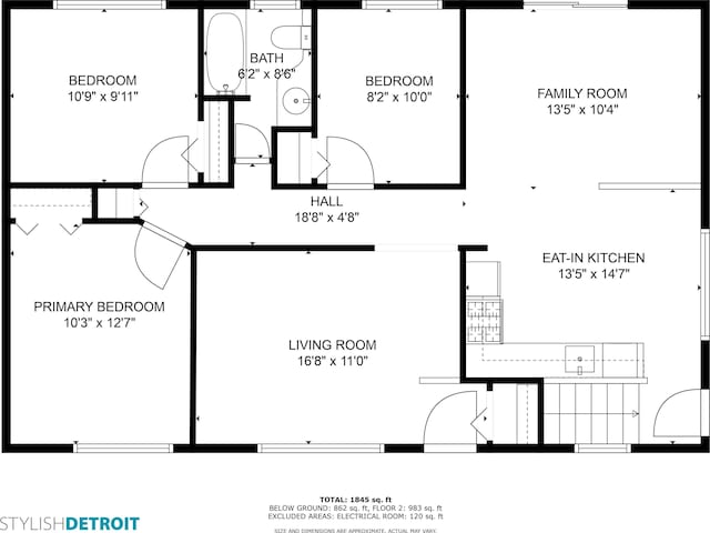 view of layout