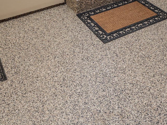 details with speckled floor