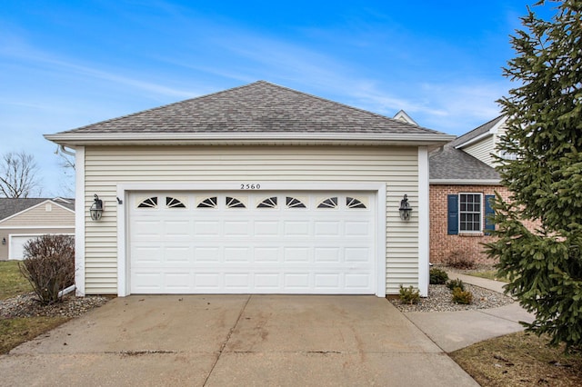 exterior space with driveway