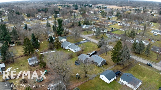 drone / aerial view featuring a residential view