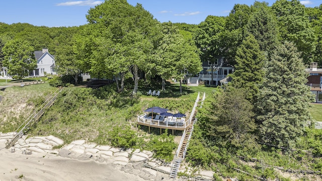6059 Lakeshore Dr, West Olive, MI 49460 - aerial view
