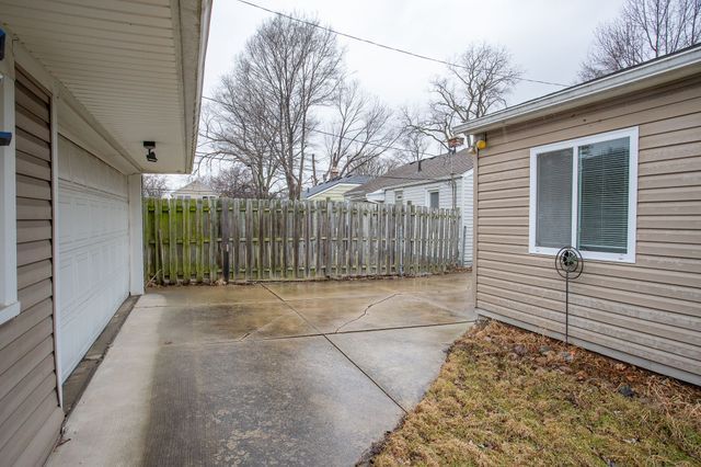 view of patio with fence