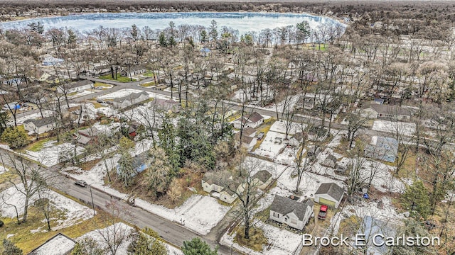 birds eye view of property featuring a residential view