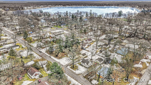 birds eye view of property featuring a residential view