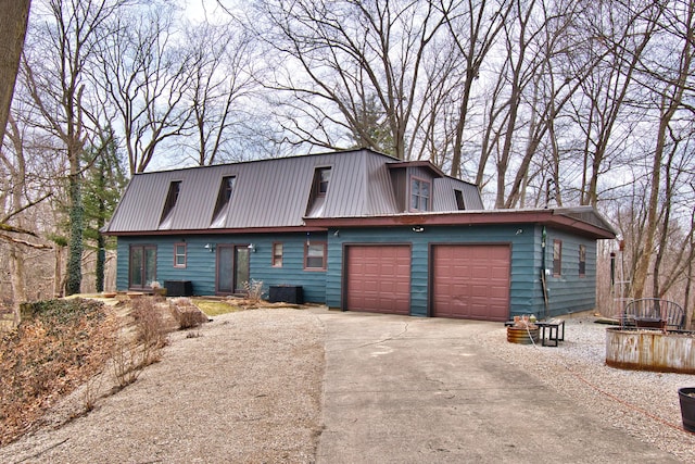 exterior space featuring driveway