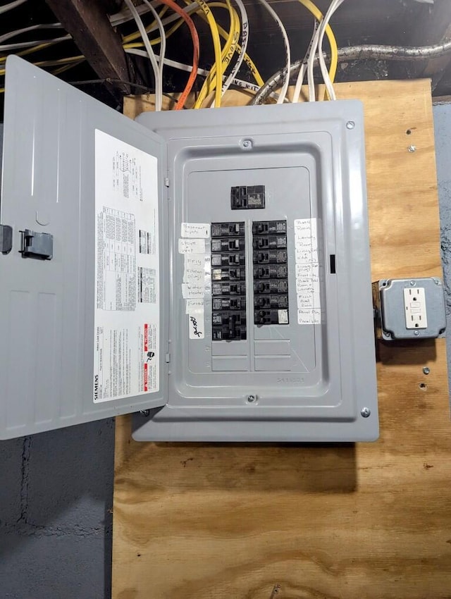 utilities featuring electric panel