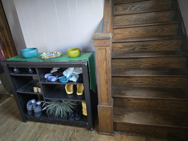 room details featuring wood finished floors