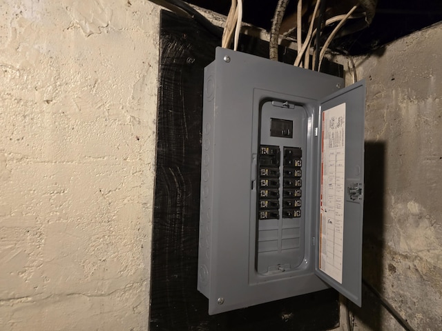 utilities with electric panel