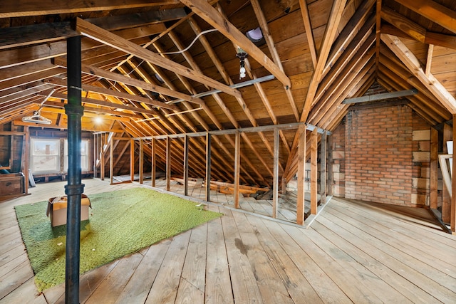 2412 Cornell St, Dearborn, MI 48124 - view of attic