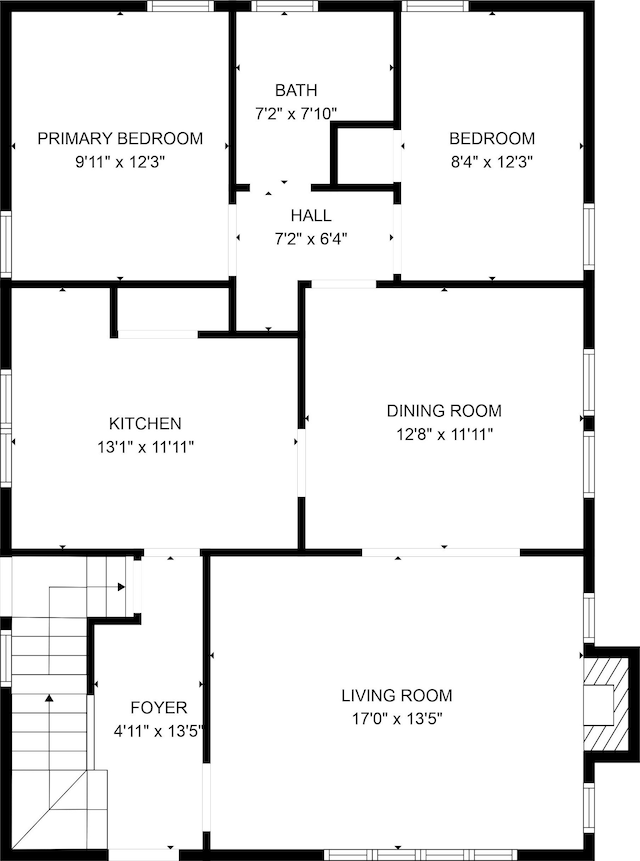 2412 Cornell St, Dearborn, MI 48124 - view of layout
