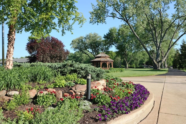 surrounding community featuring a gazebo