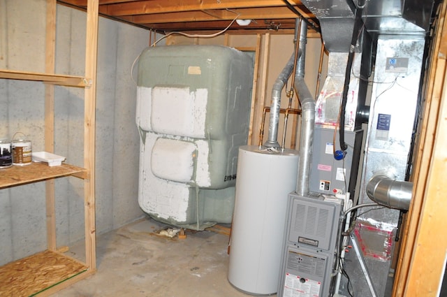 utilities with water heater