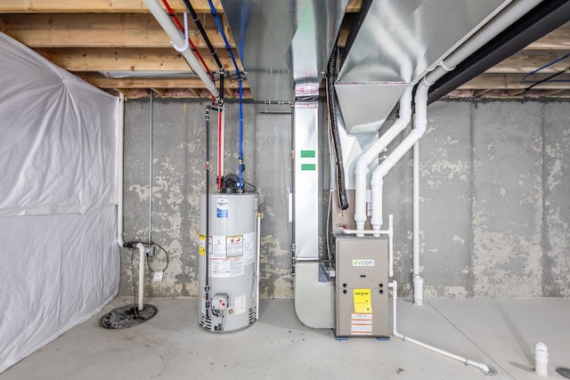 utilities with gas water heater