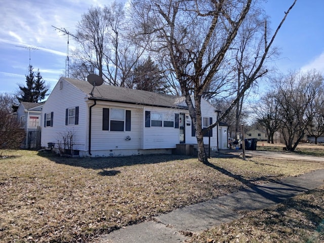 view of ranch-style home