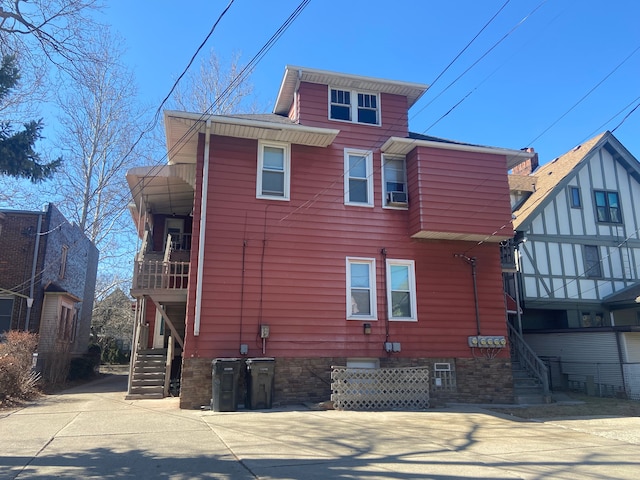 view of rear view of house